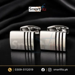 Alternative view of Formal Silver Cufflinks for Men