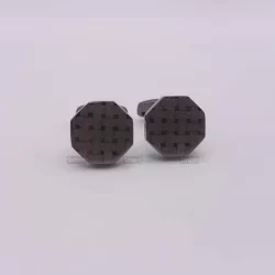 Alternative view of Elegant design Cufflinks for men in Copper Color