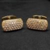 Cufflinks for men in Golden color