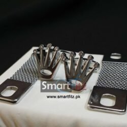 Alternative view of Crown Silver Cufflinks for men with chain