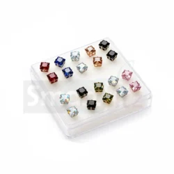 Premium Crystal Stud Earrings for Women & Girls