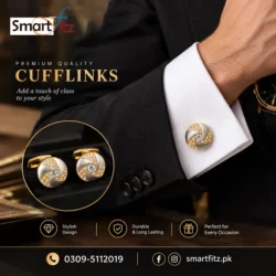 Luxury Gold and Silver Cufflinks for Men