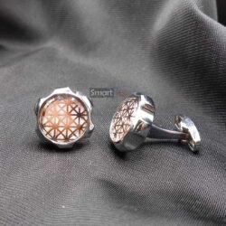 Alternative view of Cufflinks for men in Champagne Color
