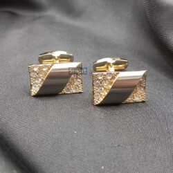 Two Tone Cufflinks for Men - Smartfitz.pk