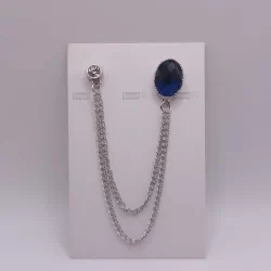 Alternative view of Brooch for Men (Silver)