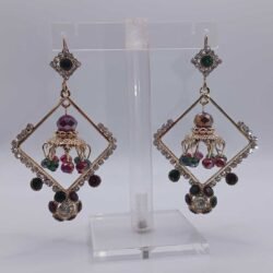 Alternative view of Multicolor Drop Earring/Jumka for girls and women