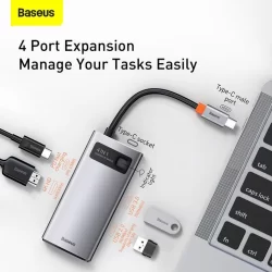 Baseus 4-in-1 Star Joy Series Multifunctional Type-C HUB