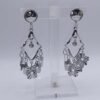 Jhumka Earrings in Silver Color