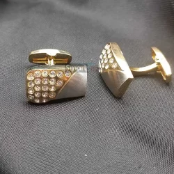 Alternative view of Golden cufflinks for men