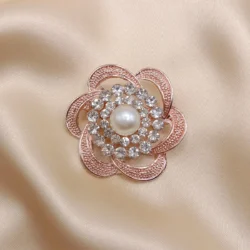 Alternative view of Elegant and Fancy Scarf Brooch For Girls