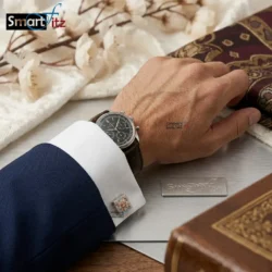 Zircon Stone Cufflinks for Men - Smartfitz.pk