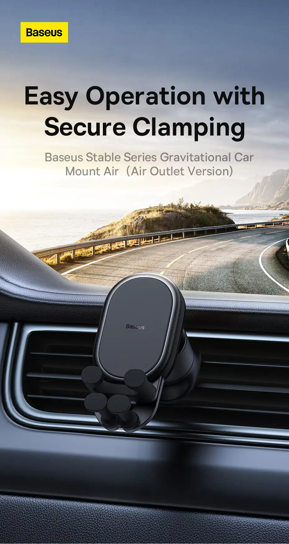 Baseus Air Vent Gravity Car Phone Holder