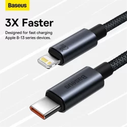 Baseus PD20W USB C Fast Charging Cable for iPhone-Smartfitz.pk