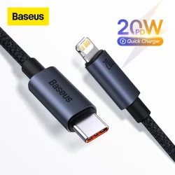 Baseus PD20W USB C Fast Charging Cable for iPhone-Smartfitz.pk