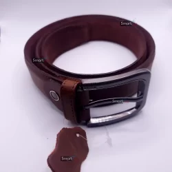 Brown Leather Belt for men-Smartfitz.pk