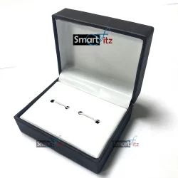 High Quality Cufflink Box in Black Color