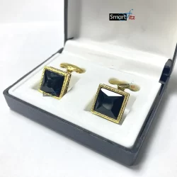 Cufflinks for Men in Black Color