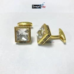 Cufflinks for Men in Gold Color