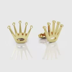 Crown Cufflinks for men