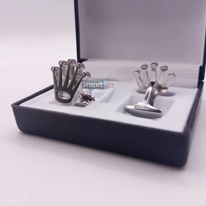Crown Cufflinks for men