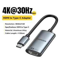 Essager Type C to HDMI Convertor