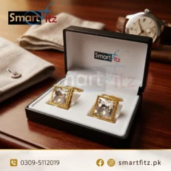 Alternative view of Cufflinks for Men in Gold Color