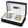 Cufflinks for Men in Gold Color