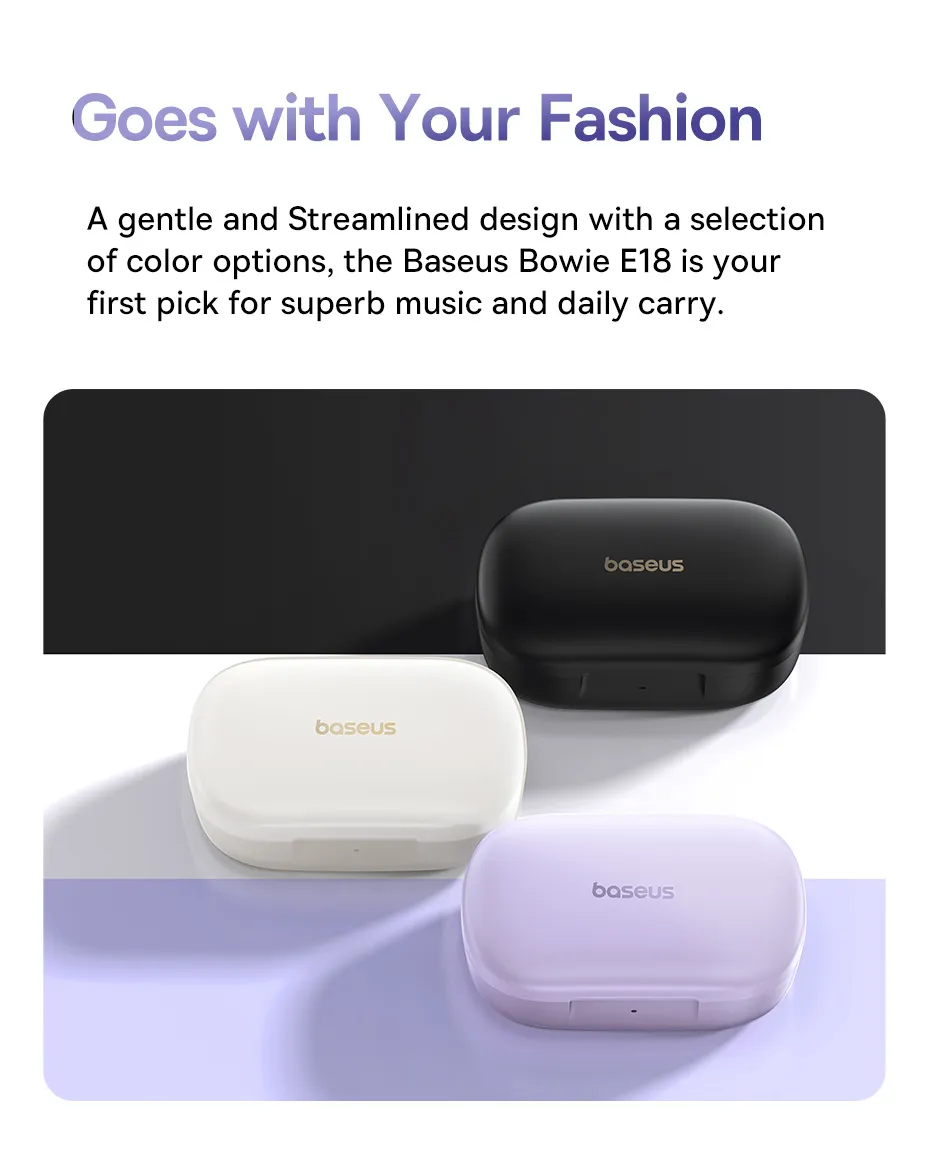 Baseus Bowie E18 True Wireless Earbuds