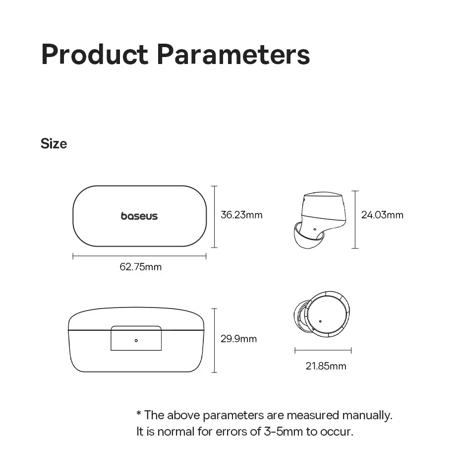 Baseus Bowie E18 True Wireless Earbuds