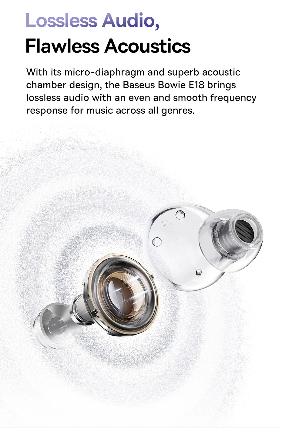 Baseus Bowie E18 True Wireless Earbuds