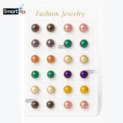 Round Shape Ear Tops for Girls