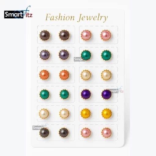 Round Shape Ear Tops for Girls