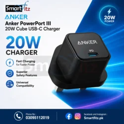 Alternative view of Anker PowerPort III 20W Cube USB-C Charger